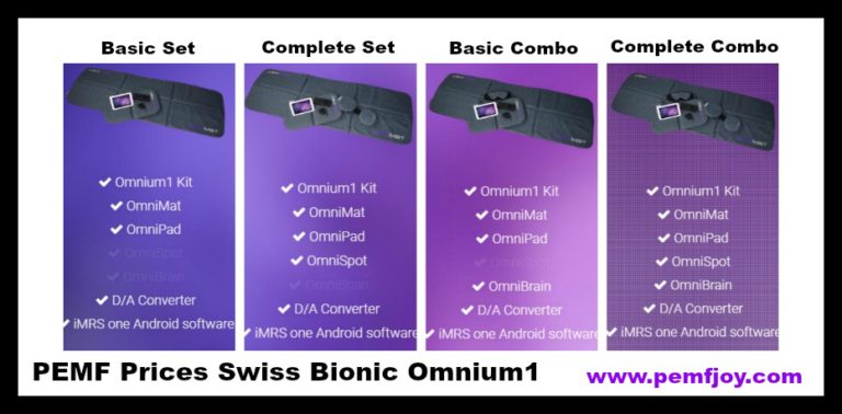 PEMF Price Omnium1 2018 All 4 Diana Walker Swiss Bionic